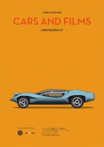 Car Poster Adams Probe 16 Clockwork Orange