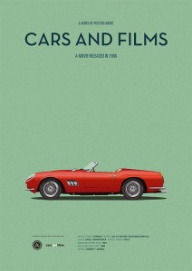 Car Poster Ferrari 250gt Spyder California Replica Ferris Buellers Day Off