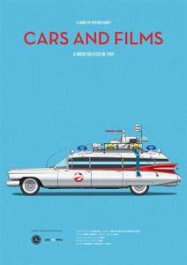 Car Poster Cadillac Miller Meteor Ambulance Ghost Busters