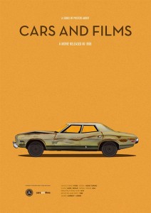 Car Poster Ford Gran Torino The Big Lebowski