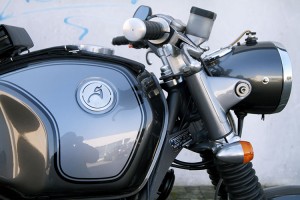 Custom BMW R80 Monolevel Motorcycle by Moto Sumisura