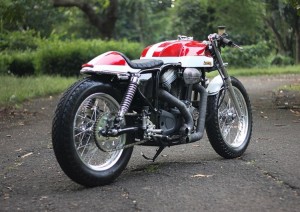 Custom Cafe Racer Motorcycle Studio Motor