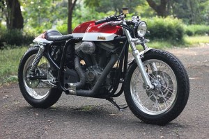 Custom Cafe Racer Motorcycle Studio Motor