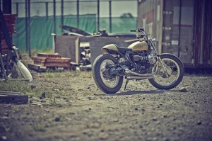 custom bmw r ninet brat style motorcycle