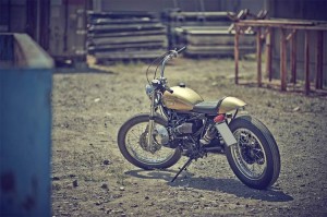 custom bmw r ninet brat style motorcycle