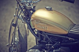 custom bmw r ninet brat style motorcycle