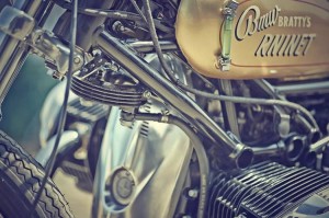 custom bmw r ninet brat style motorcycle
