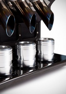 espresso veloce serie nero carbonio v8