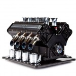 espresso veloce serie nero carbonio v8
