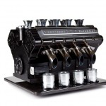 espresso veloce serie nero carbonio v8