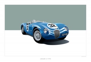 Vintage Car Posters by ScheningCreative